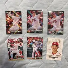 プロ野球チップス 広島東洋カープ 6枚セット