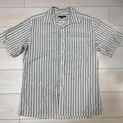 Burberry London ストライプ 半袖シャツ Mサイズのサムネイル