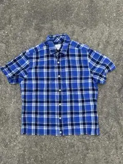 old gap 短丈 半袖 チェックシャツ cityboy ストリート