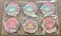 マクロスΔ マクロスデルタ 缶バッジ フレイア カナメ シェリル ランカ