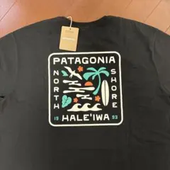 Patagonia HALE'IWA Tシャツ ブラック　Lサイズのサムネイル