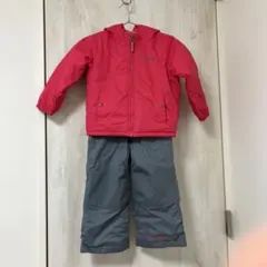 【値下げ！】Columbia 子供用 3T スキーピンク（リバーシブル）＆グレー