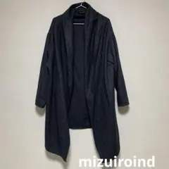 mizuiro ind ダークグレー ロングコート