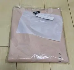 UNIQLO ウォッシャブルミラノリブクルーネックセーター XL ピンク