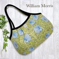 ハンドメイド バンブーバッグ ウィリアムモリス ゴールデンリリー 川島