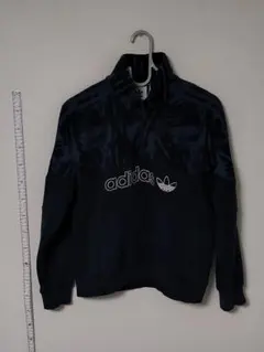 メンズXS adidas アディダス ハーフジップ フリース プルオーバー