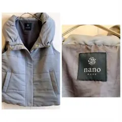ゆり様☆nano base グレー ベスト nano・universe