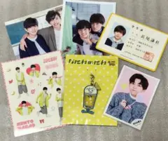 【未開封】長尾謙杜 なにわのにわ メタルチャーム キーホルダー、アオハル学生証