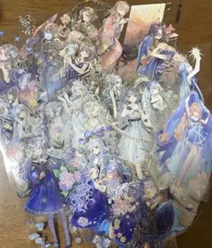 星空ボトル 天体 宇宙 フルムーン 虹 幻想的 コラージュ帳ハンドメイド 紙モノ 星空ボトル 天体 宇宙 フルムーン 虹 幻想的 コラージュ帳ハンドメイド