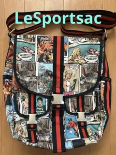 レスポートサック アメコミ柄 ショルダーバッグ　レア柄