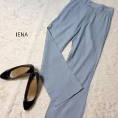 IENA 近年モデル 麻混リネンレーヨン イージーパンツ ワイドパンツのサムネイル