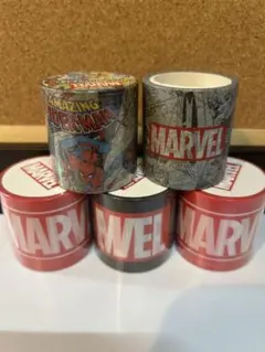 MARVEL マスキング養生テープ 5個セットのサムネイル