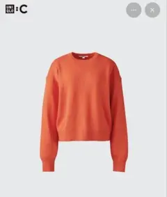 UNIQLO:C ユニクロシー スムースコットンクルーネックセーター 美品