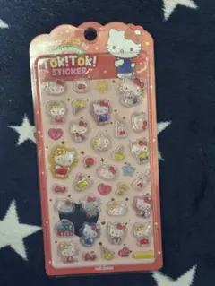 ハローキティ Tok! Tok! ステッカー