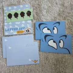 ディズニーシー　アラジン　ジーニーのレターセット　2セット入り