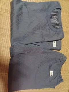 インナー上下LLsize、杢ブルー