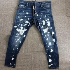 DSQUARED2 ペイント加工 スキニーデニムのサムネイル
