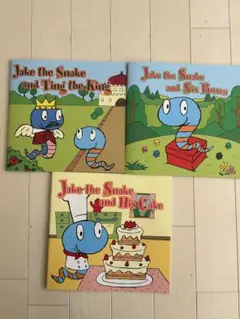 Jake the snake 英語　絵本　3冊セット