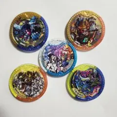 道*ね様 妖怪学園y　妖怪yメダル　魔神メダルセット　5枚　Y学園　《17》