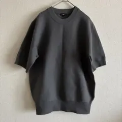 PLST ホールガーメント®ニットTシャツ（半袖） グレー　S オーバーサイズのサムネイル