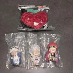 ONE PIECE ソフビッツ 3体セット オペオペの実　パスケース＆タオル