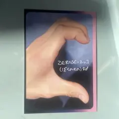 ZB1 トレカ　ICONIK メッセージカード　メテュ　マシュー