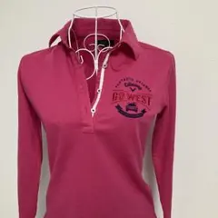 Callaway 長袖ポロシャツ ピンク