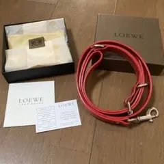 LOEWE レッド レザー使用 犬用リード 赤 未使用 ロエベ 箱・証明書付き 2026年最新】LOEWE ペット用品の人気アイテム - メルカリ