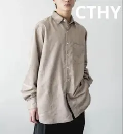 ケイシーケイシーPAPI SHIRTプルオーバーシャツ/ゆったりワイドシルエット ケイシーケイシーPAPI SHIRTプルオーバーシャツ/ゆったりワイド