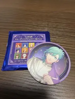 うたプリ　缶バッチShining Conet Ver. 美風藍