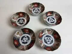 古伊万里　皿　装飾　赤絵　5枚
