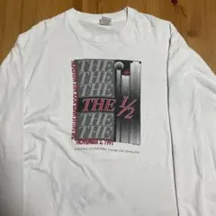 90s USA製 アート 企業 白 XL ロンT Tシャツのサムネイル