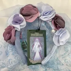 未使用品　ディズニー ハロウィン ホーンテッドマンション 花嫁 カチューシャ