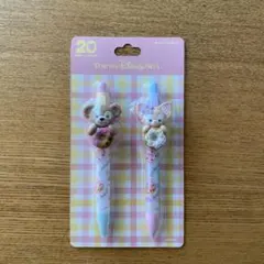 ダッフィー &フレンズ　２０周年　フィルドウィズジョイ！　ボールペン　２本セット