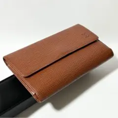 ルイヴィトン ポルトフォイユ・サラ エピ・レザー 長財布 ブラウン
