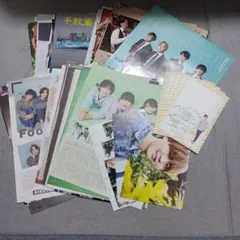 AmBitious カレンダーカードメモ帳雑誌切り抜き123枚まとめ売りセット