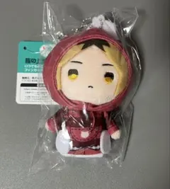 ハイキュー　指の上　チェックパーカー　秋　ぬいぐるみ　マスコット 孤爪研磨