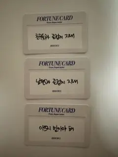 ヒチョルコンプ　SUPER JUNIOR SS10 ランダムフォーチュンカード