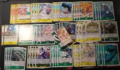緑黄しらほし デッキパーツ ワンピースカード まとめ割りあり