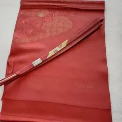 おしゃれな高級正絹手組帯締めと正絹帯揚げセット0546