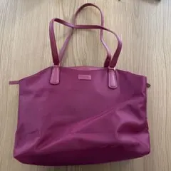 美品】リポー Lipault ワインレッド 巾着リュック - メルカリ