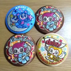 ナルミヤキャラクターズ 刺繍缶バッジ