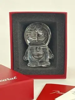 未使用　Baccarat　バカラ　ドラえもん　フィギュア置物　藤子・F・不二雄