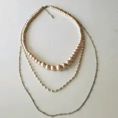 ANNA LUNA 三連ネックレス