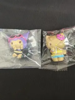 サンリオ みんなでバカンスフィギア クロミ キティ