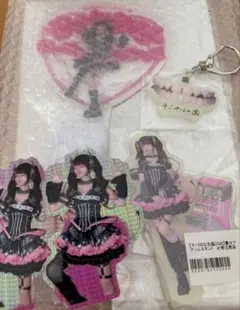 チバゆな　生誕グッズ　アクキー　ステッカー　ペンライト