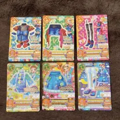 アイカツレアカード 6枚セット‼️星座カード付き‼️