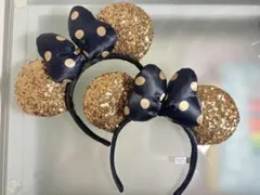 【値下げ】ディズニーカチューシャ スパンコール2個セット