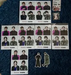 Runway Aぇ!group 特典　証明写真風　チャーム　ボーディング風パス