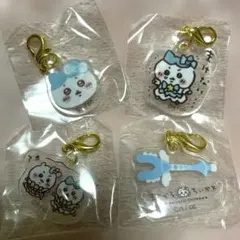 【まとめ売り】超まじかるちいかわ ミニアクリルチャーム 4点セット ハチワレ